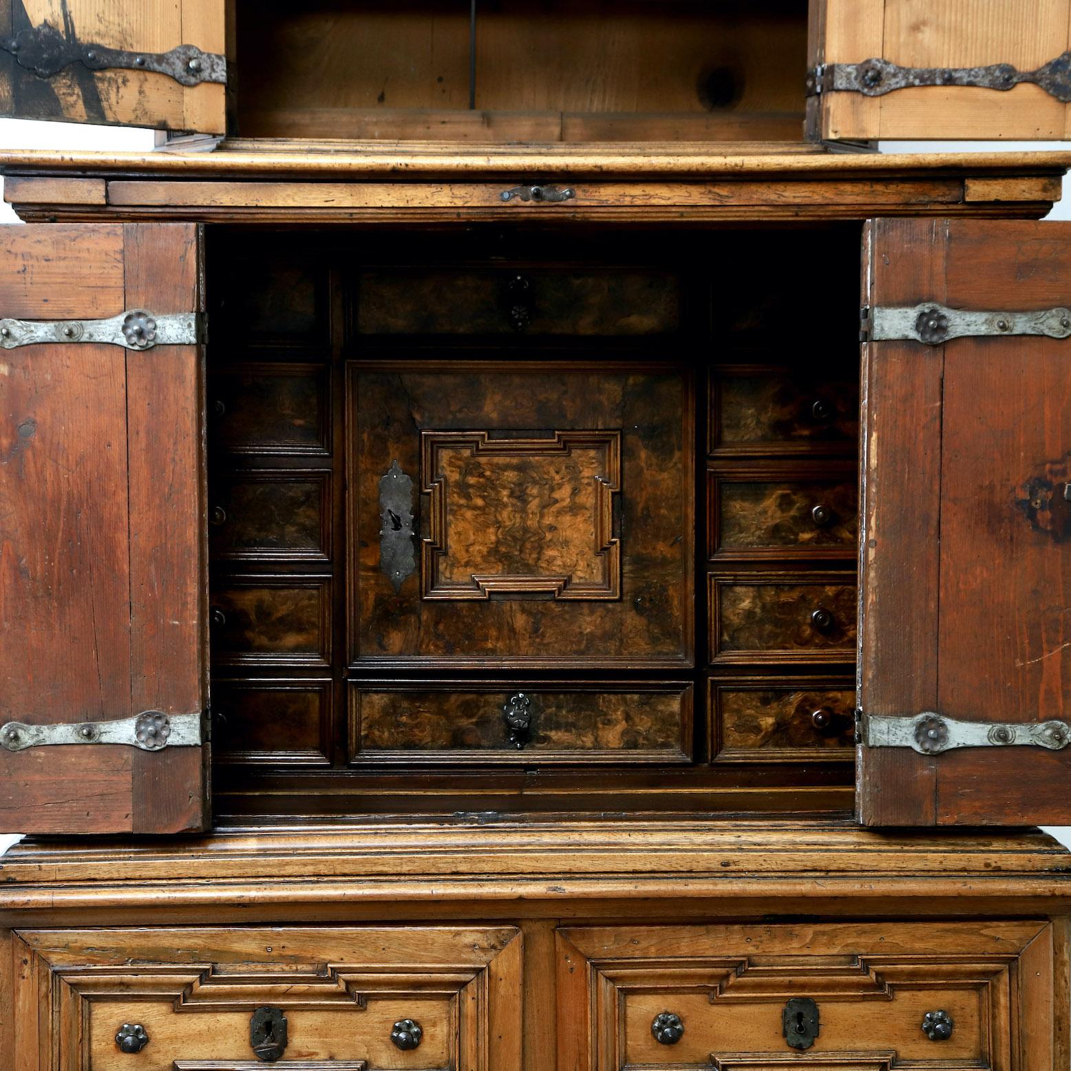 An 18th Century Baroque Stacking Cabinet For Sale 13
