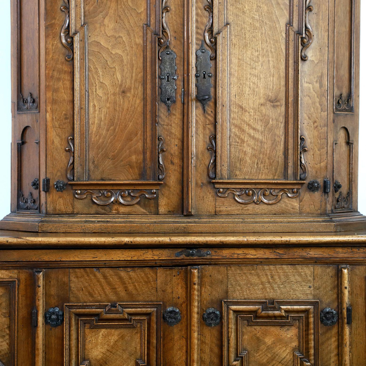 An 18th Century Baroque Stacking Cabinet For Sale 1
