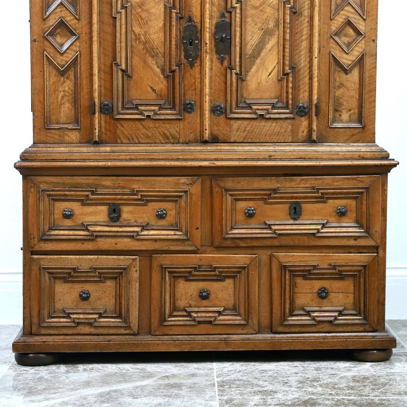An 18th Century Baroque Stacking Cabinet For Sale 2