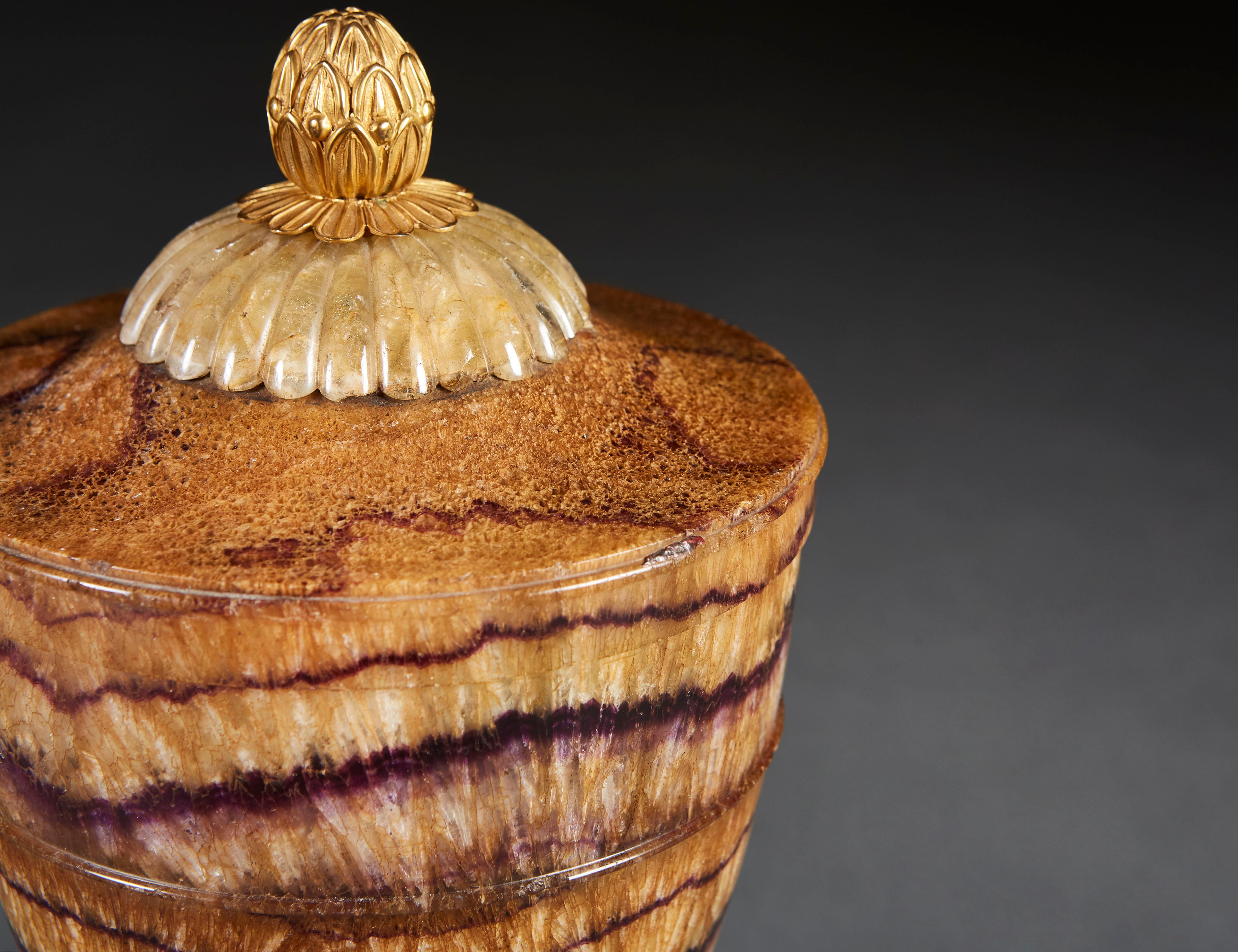 18th Century Blue John Urn 8