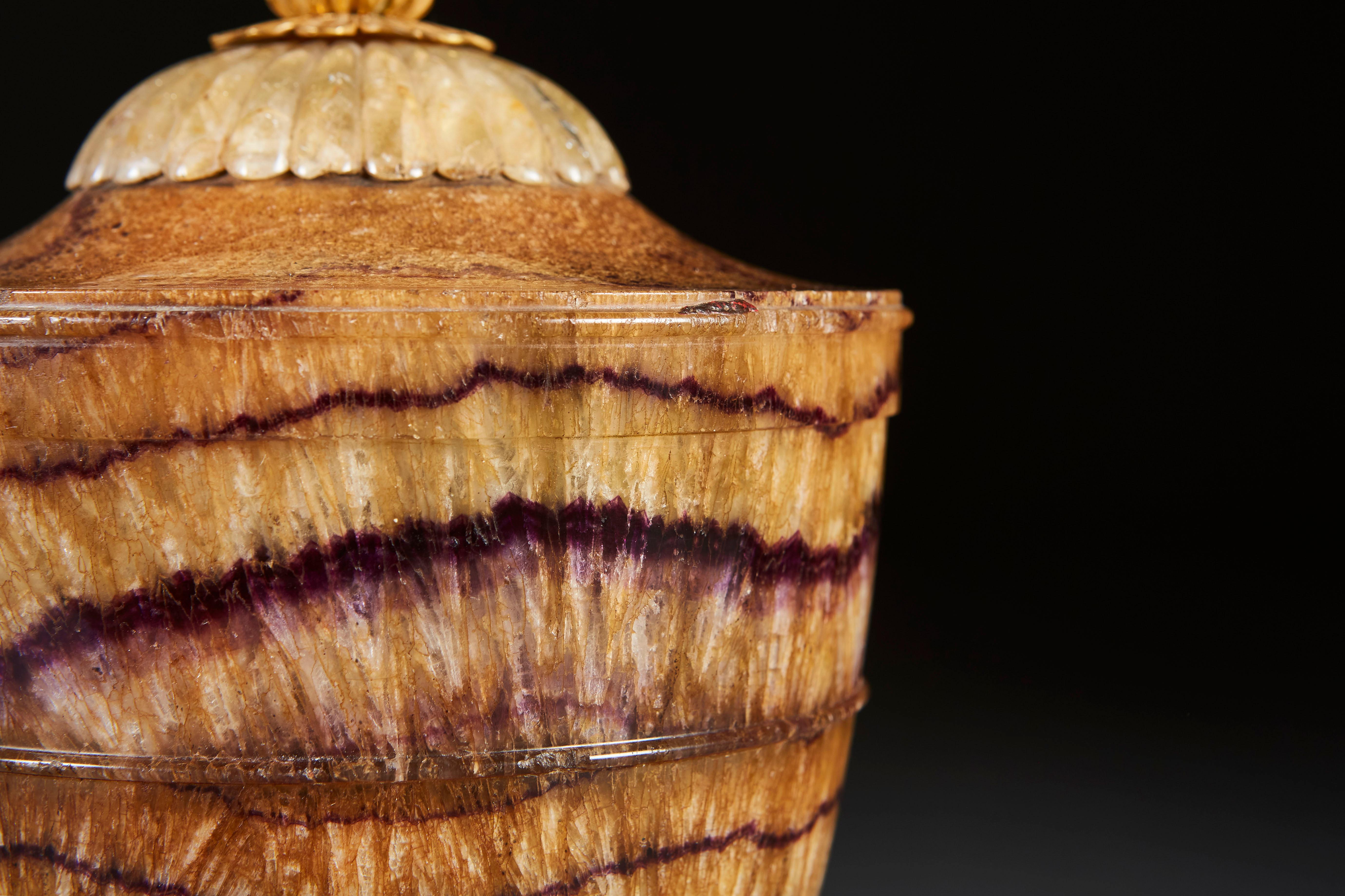 18th Century Blue John Urn 9