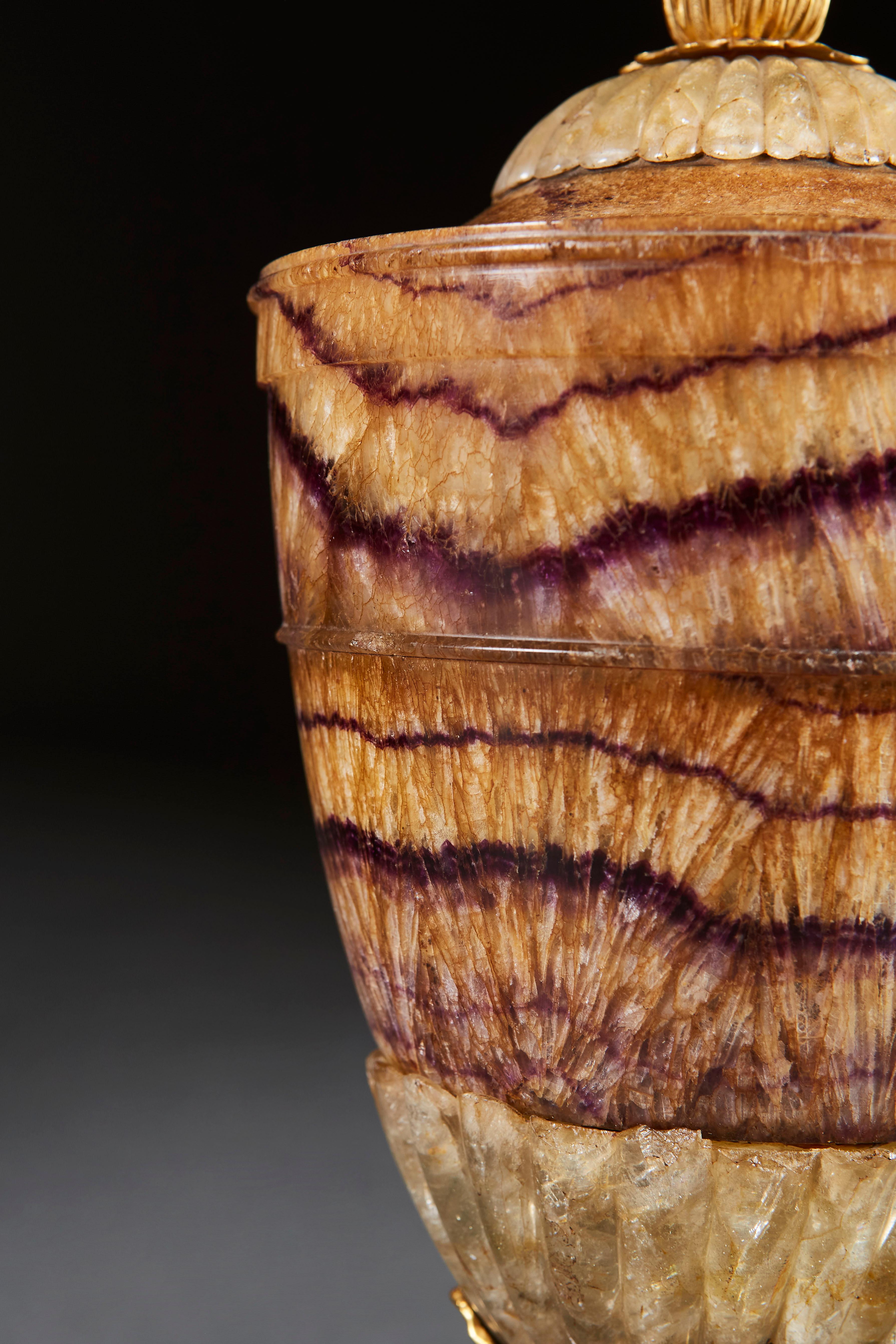 18th Century Blue John Urn 10