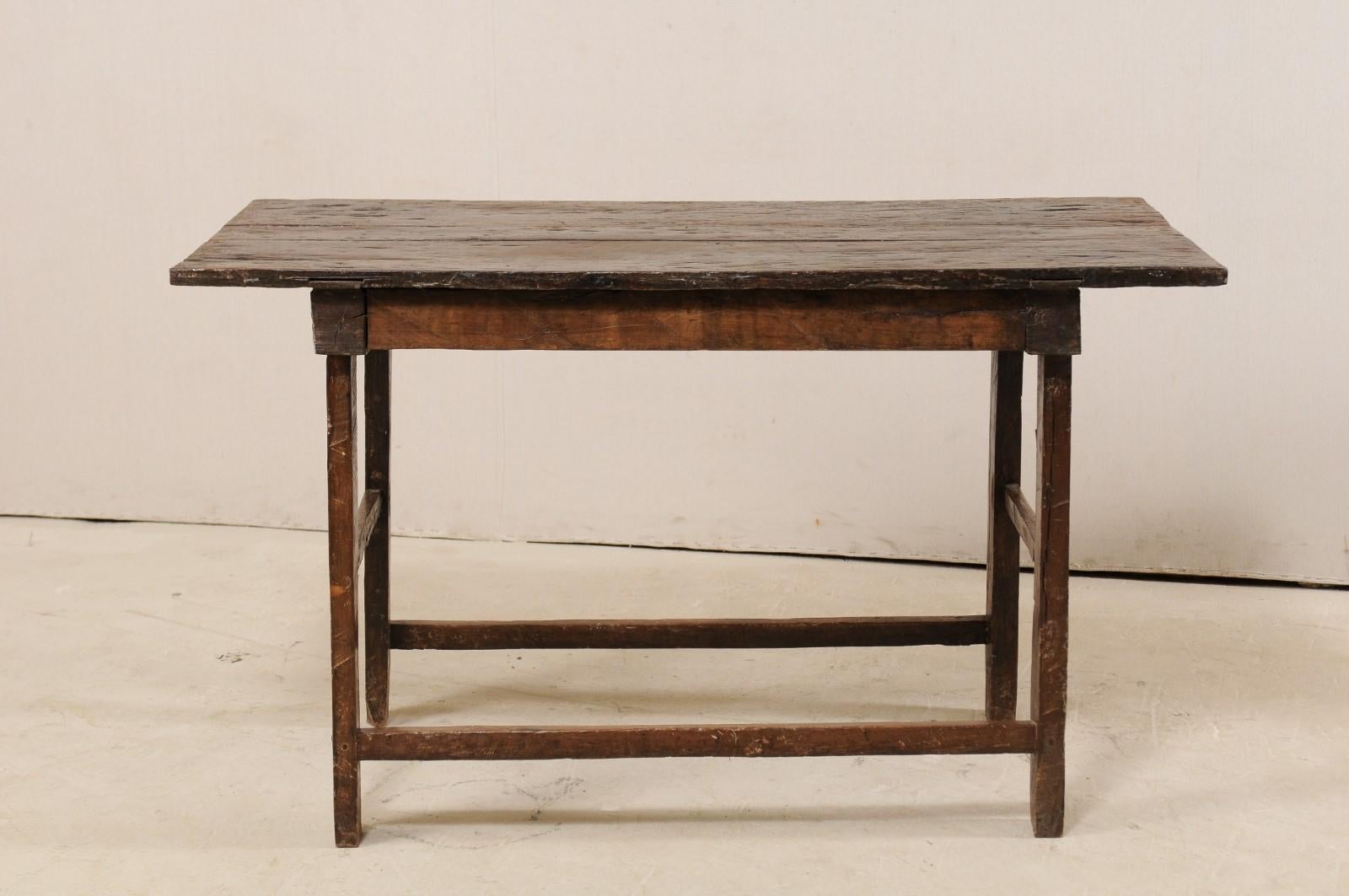 18th Century Brazilian Peroba Wood Table For Sale 6