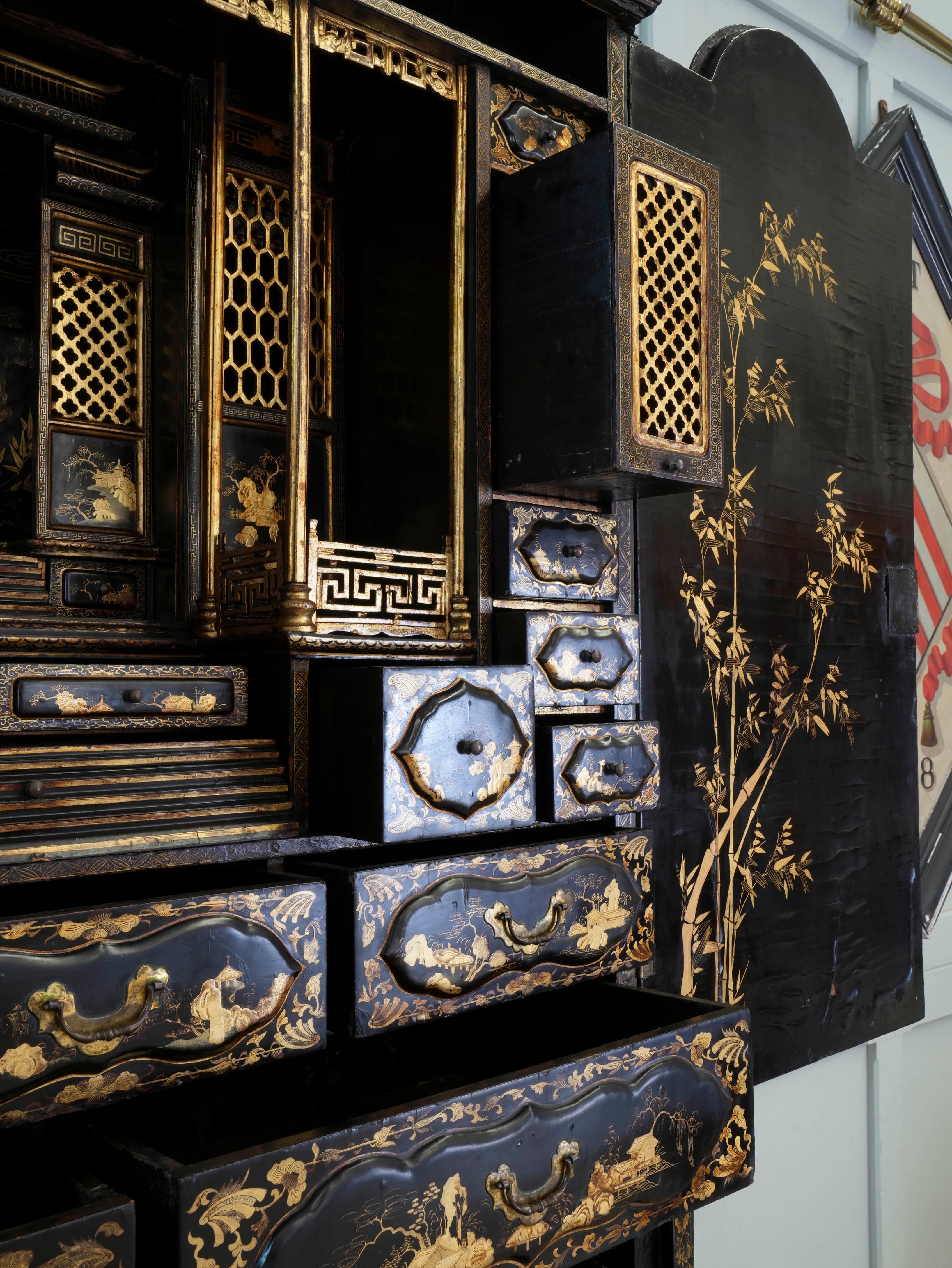 18th Century Chinese Export Bureau Cabinet 6