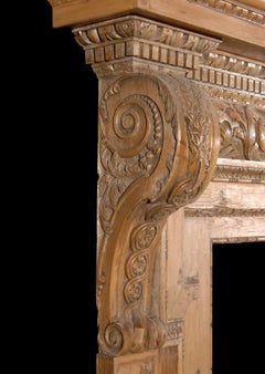 Porta in pino di Giorgio II del XVIII secolo (circa 1750)