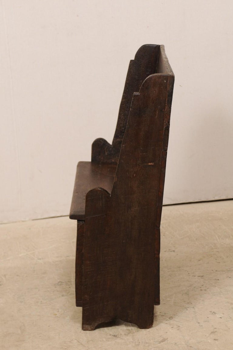 18th Century Cute Little Butler's Hall Bench with Storage from Italy at ...
