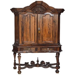 An 18th Century Dutch Coromandel Cabinet on Stand