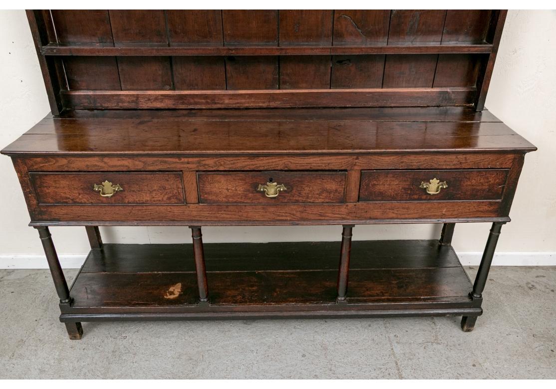 An 18th Century English Welsh Cupboard for Restoration In Distressed Condition In Bridgeport, CT