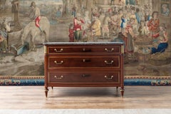 18th Century French Louis XVI / Directoire Period Mahogany Commode