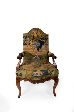 An 18th Century French Open Armchair