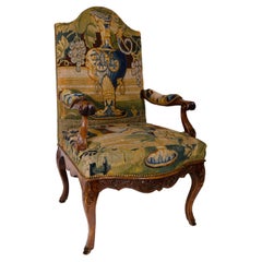 An 18th Century French Open Armchair