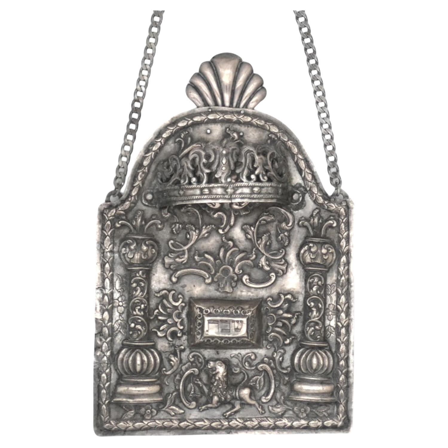 An 18th Century Galician Silver Torah Shield