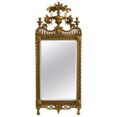 18th Century Giltwood Pier Mirror