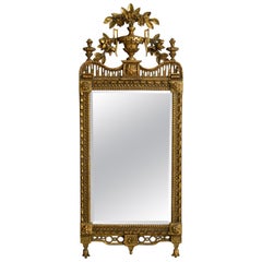 18th Century Giltwood Pier Mirror