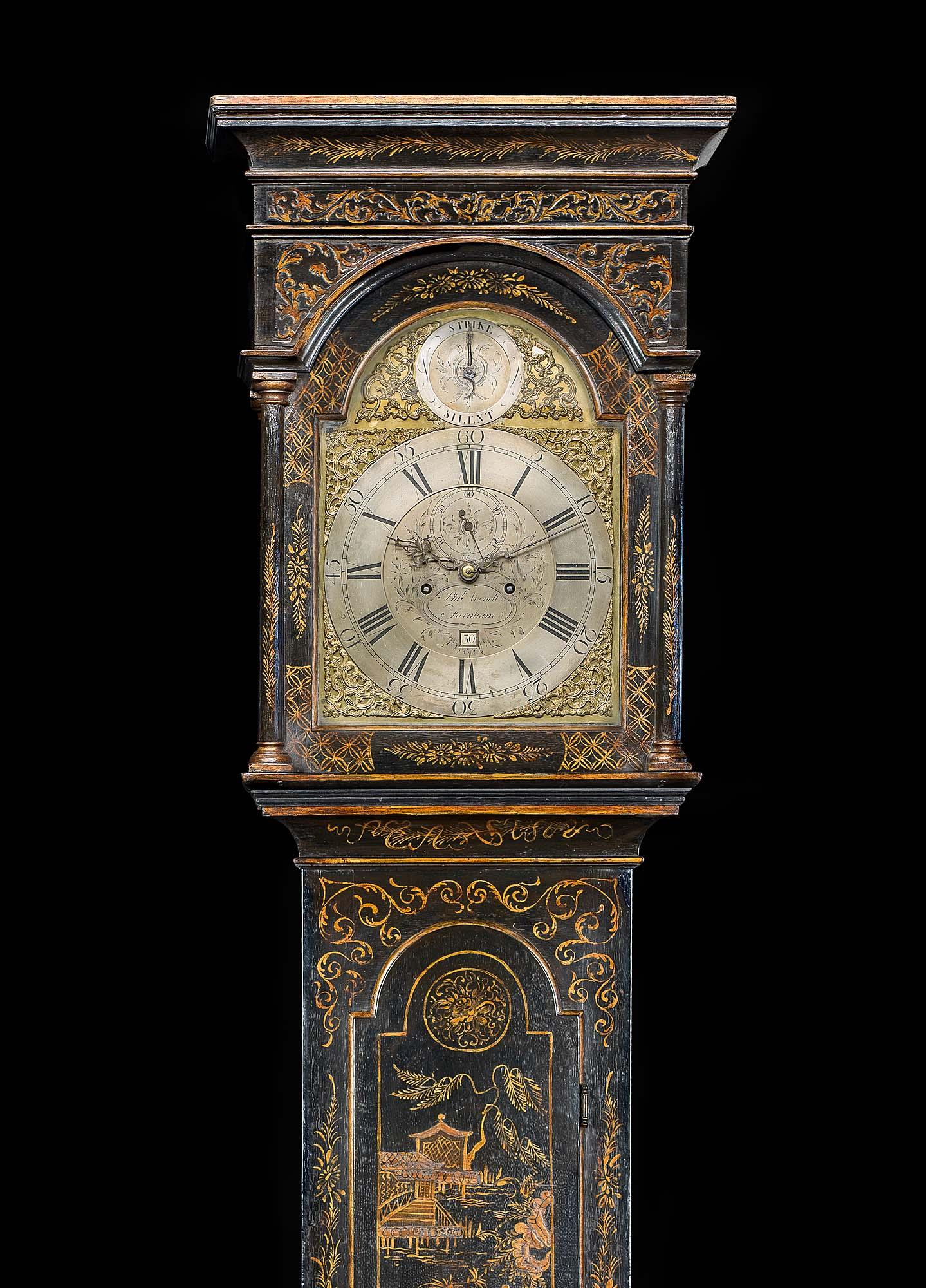 18th century tall case clock