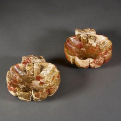 18th Century Marble Scallop Shell Basin