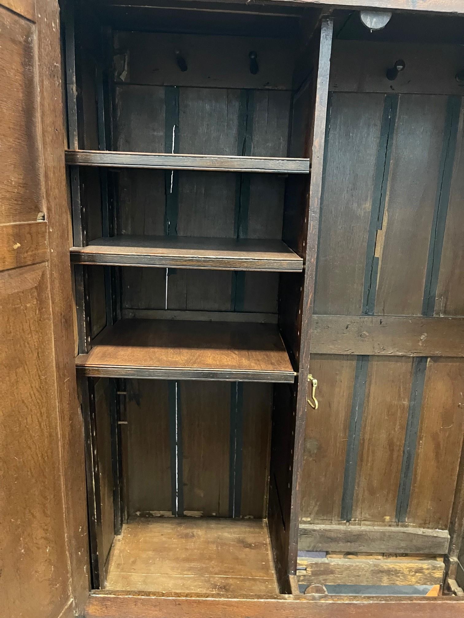 An 18th Century Oak Cupboard    For Sale 13