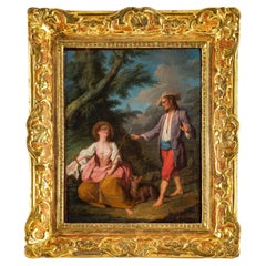 18th Century Oil on Canvas