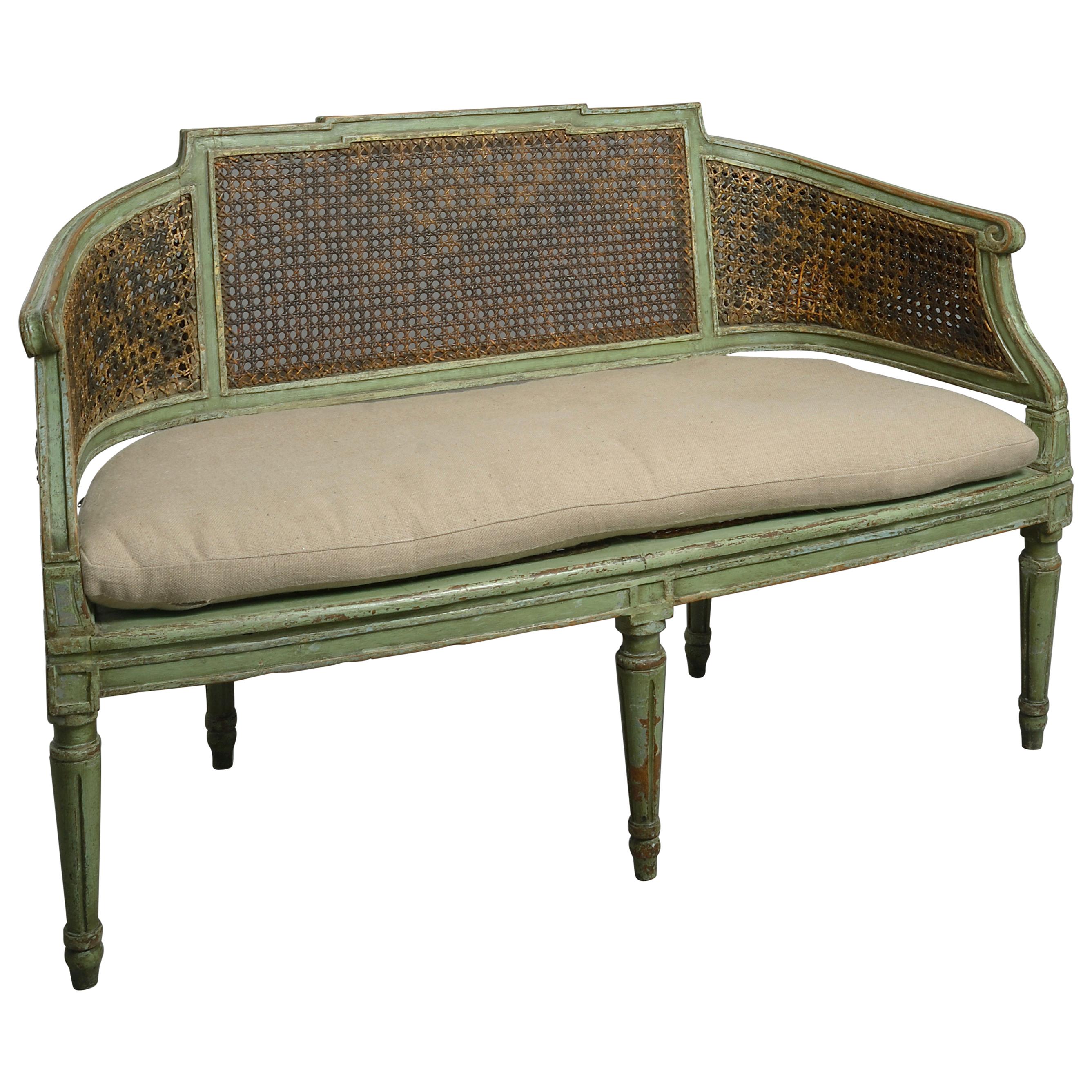 18th Century Painted Canapé Sofa