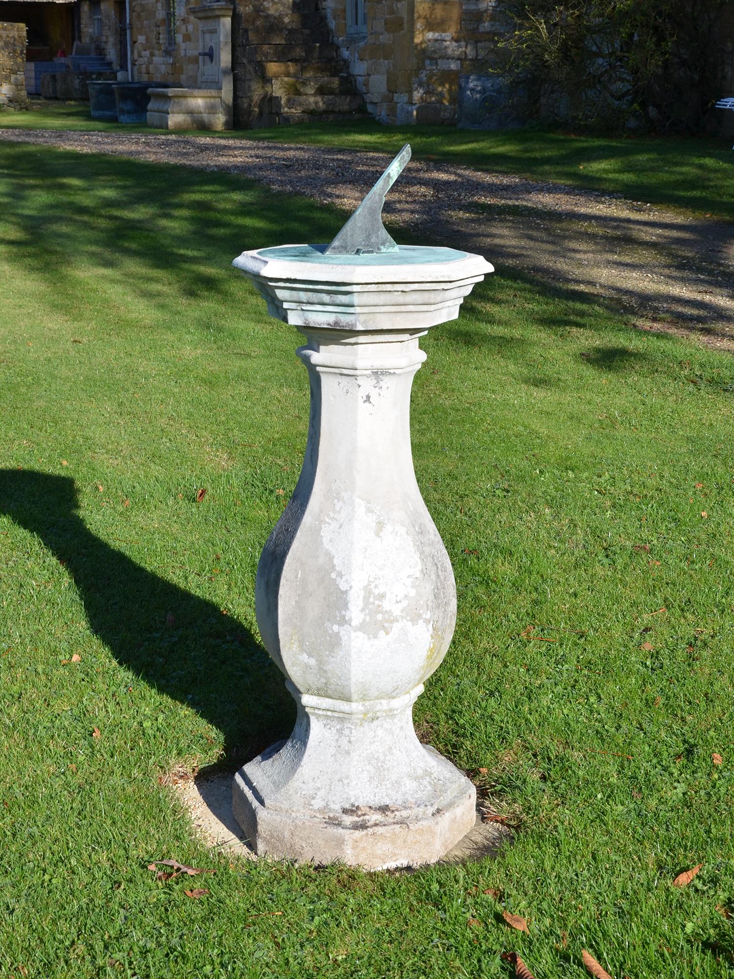 sundial with pedestal