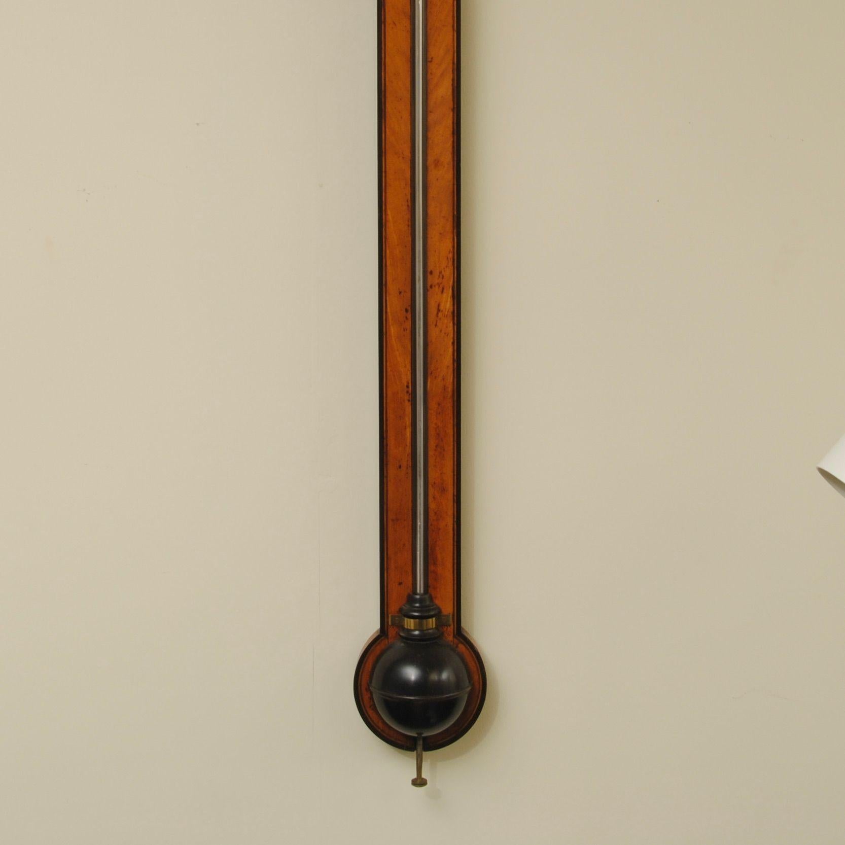 18th Century Stick Barometer by Nairne London In Good Condition For Sale In Lincolnshire, GB