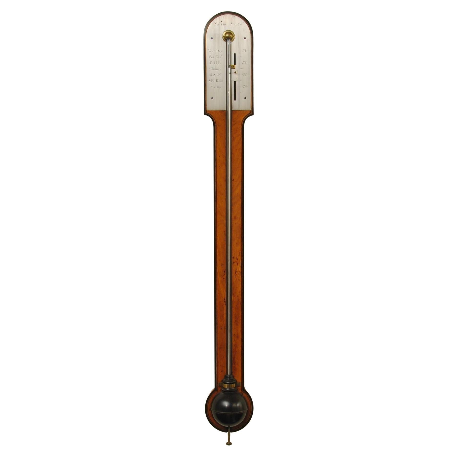 18th Century Stick Barometer by Nairne London