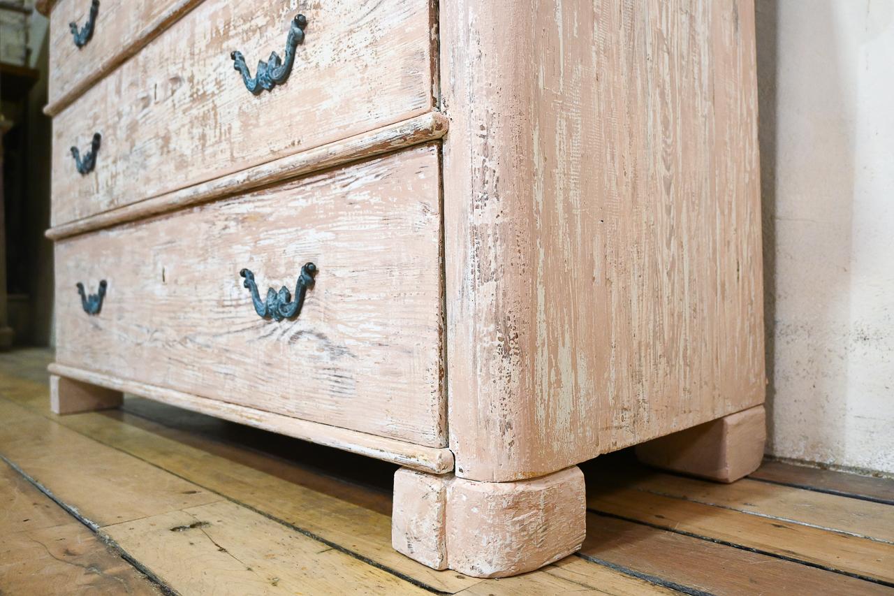 A 19th Century Swedish Painted Commode - Chest of Drawers   5