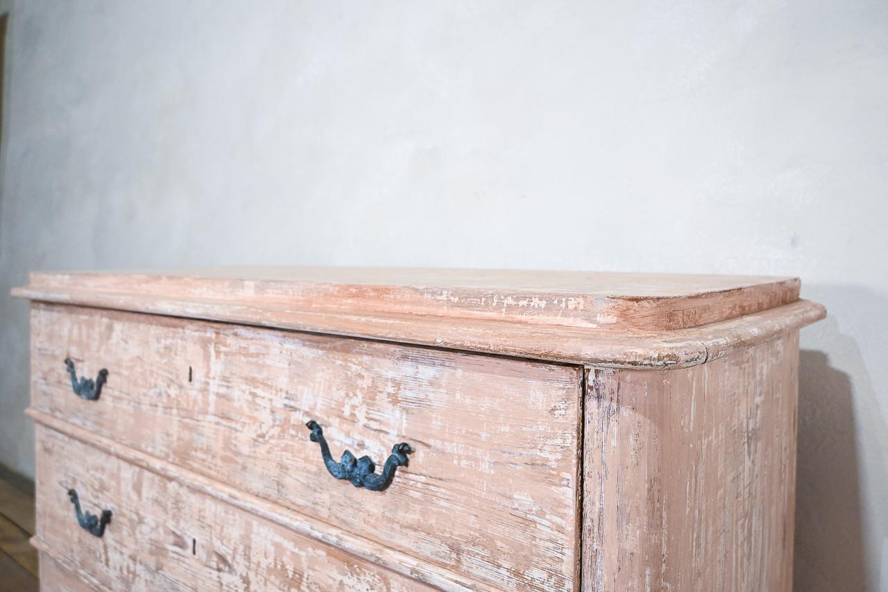 A 19th Century Swedish Painted Commode - Chest of Drawers   2