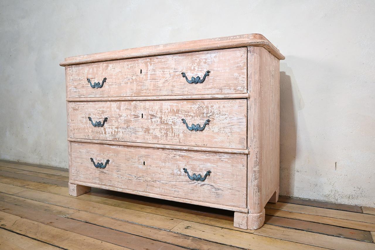 A 19th Century Swedish Painted Commode - Chest of Drawers   3