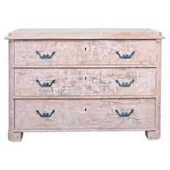 A 19th Century Swedish Painted Commode - Chest of Drawers  