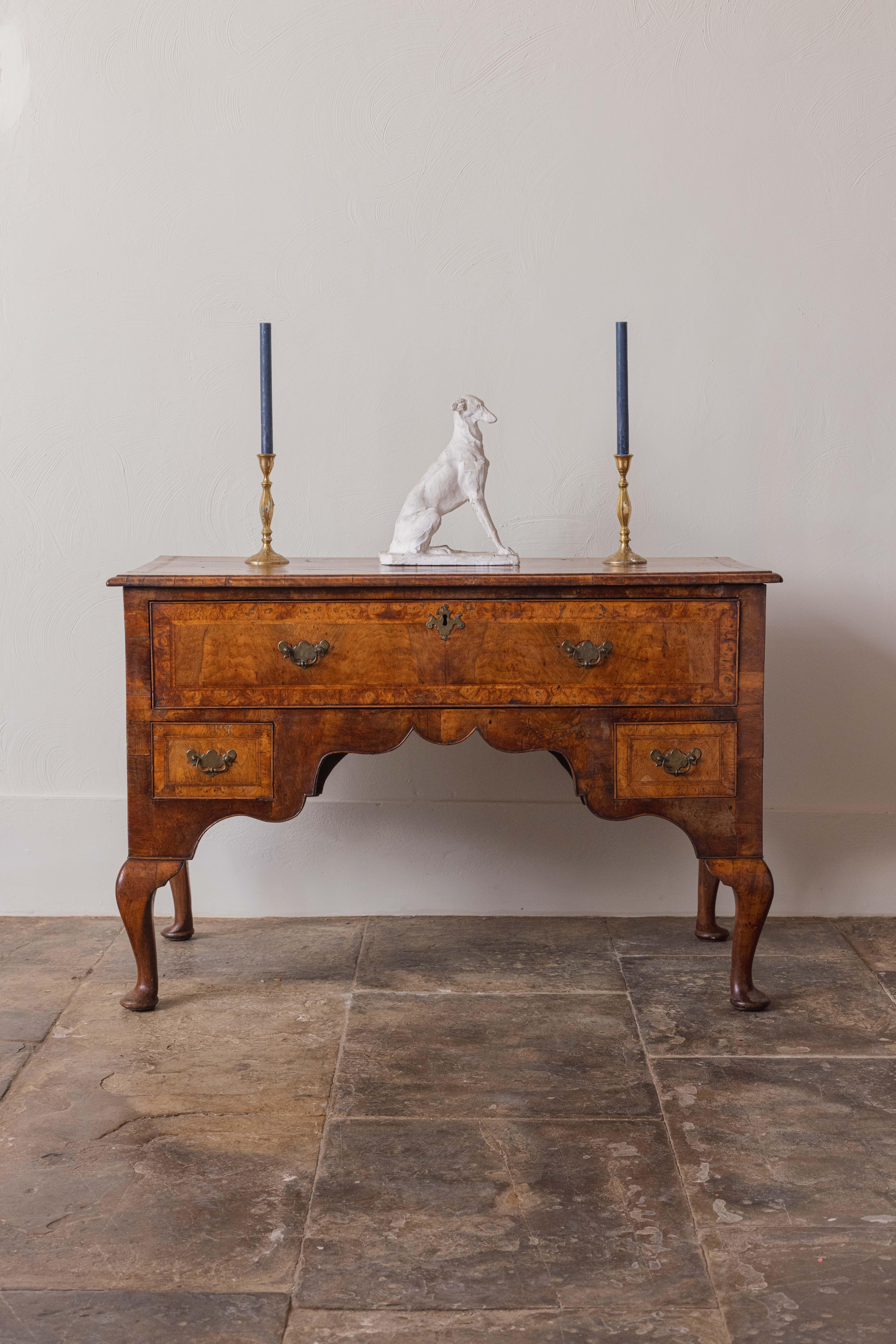 An 18th Century Walnut Lowboy For Sale 2