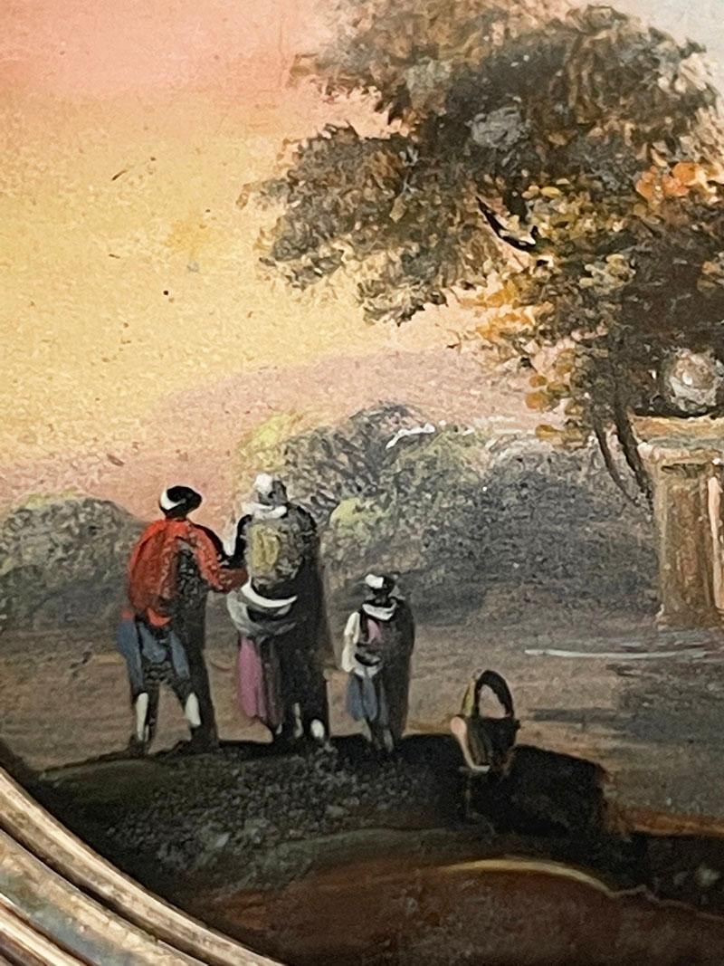 Cuivre Peinture miniature du XVIIIe/début du XIXe siècle en vente