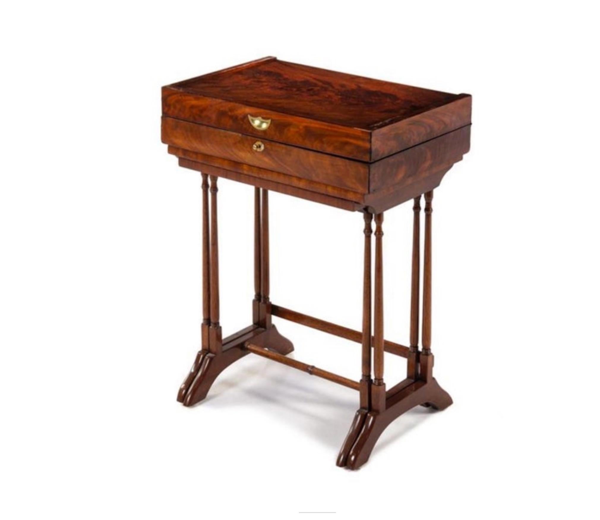 19th Century 19th English Walnut Games Table, Top Flips For Both Chess And Cribbage/bsckgammo