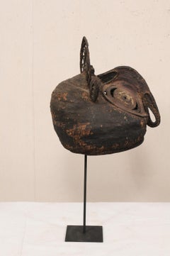 Abelam "Yam Festival" Mask on Stand from Papua New Guinea