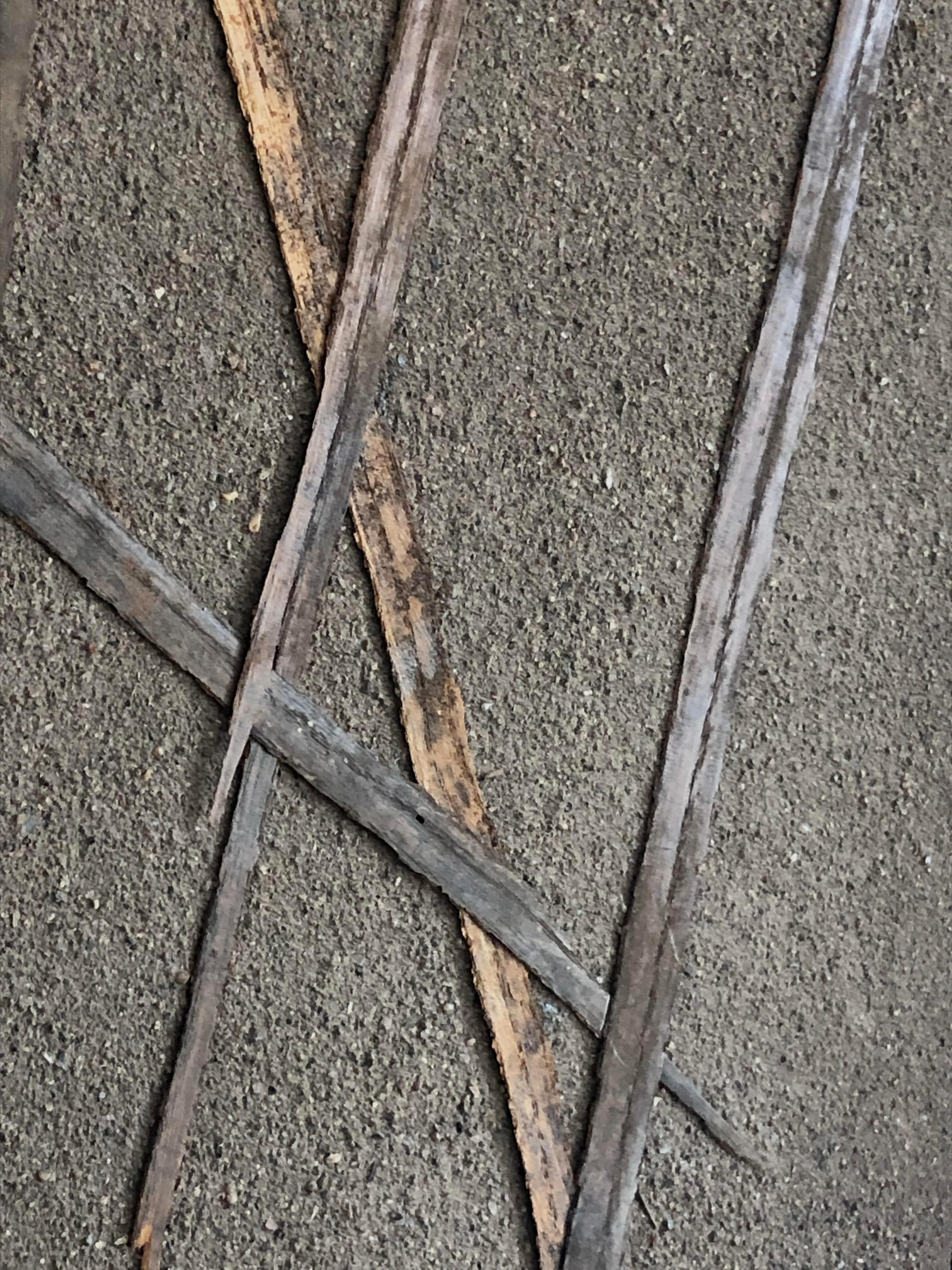 Rustikales modernes Gemälde „An ABSTRACT BRUTALIST“ auf Leinwand, Französisch 2001 im Angebot 7