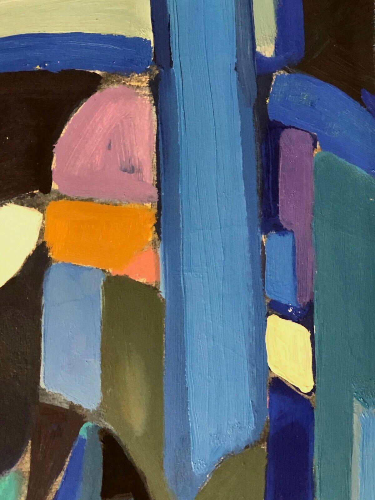 Une peinture abstraite d'expressionniste Night MODERN d'E. WHISLE, 1960 en vente 5