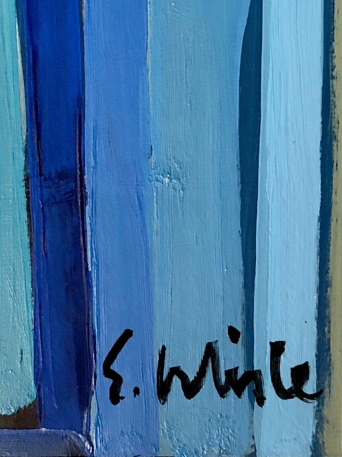 Milieu du XXe siècle Une peinture abstraite d'expressionniste Night MODERN d'E. WHISLE, 1960 en vente