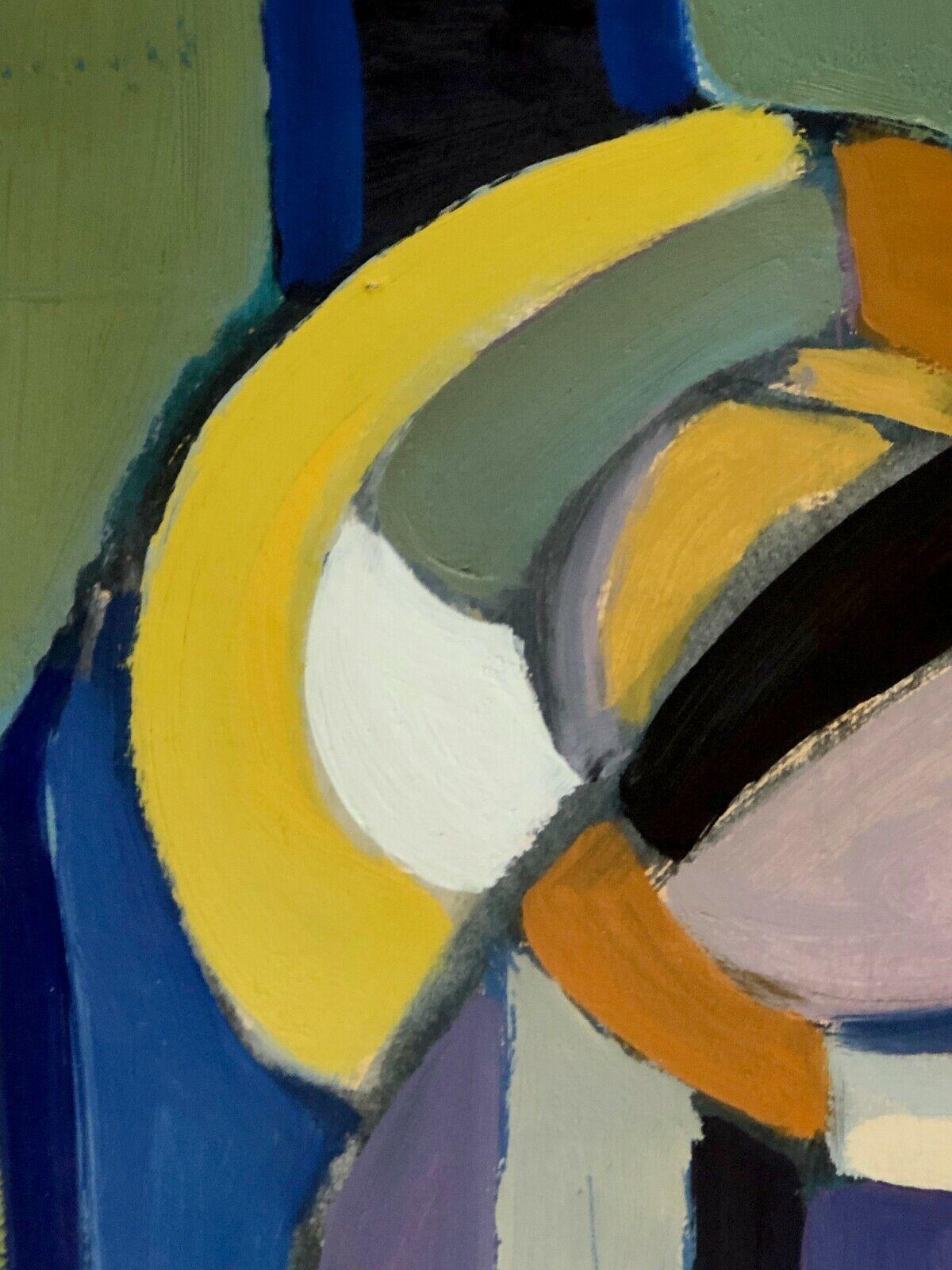Une peinture abstraite d'expressionniste Night MODERN d'E. WHISLE, 1960 en vente 1