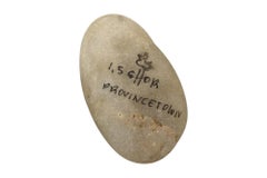 Una pietra astratta dipinta a mano da Ilya Schor