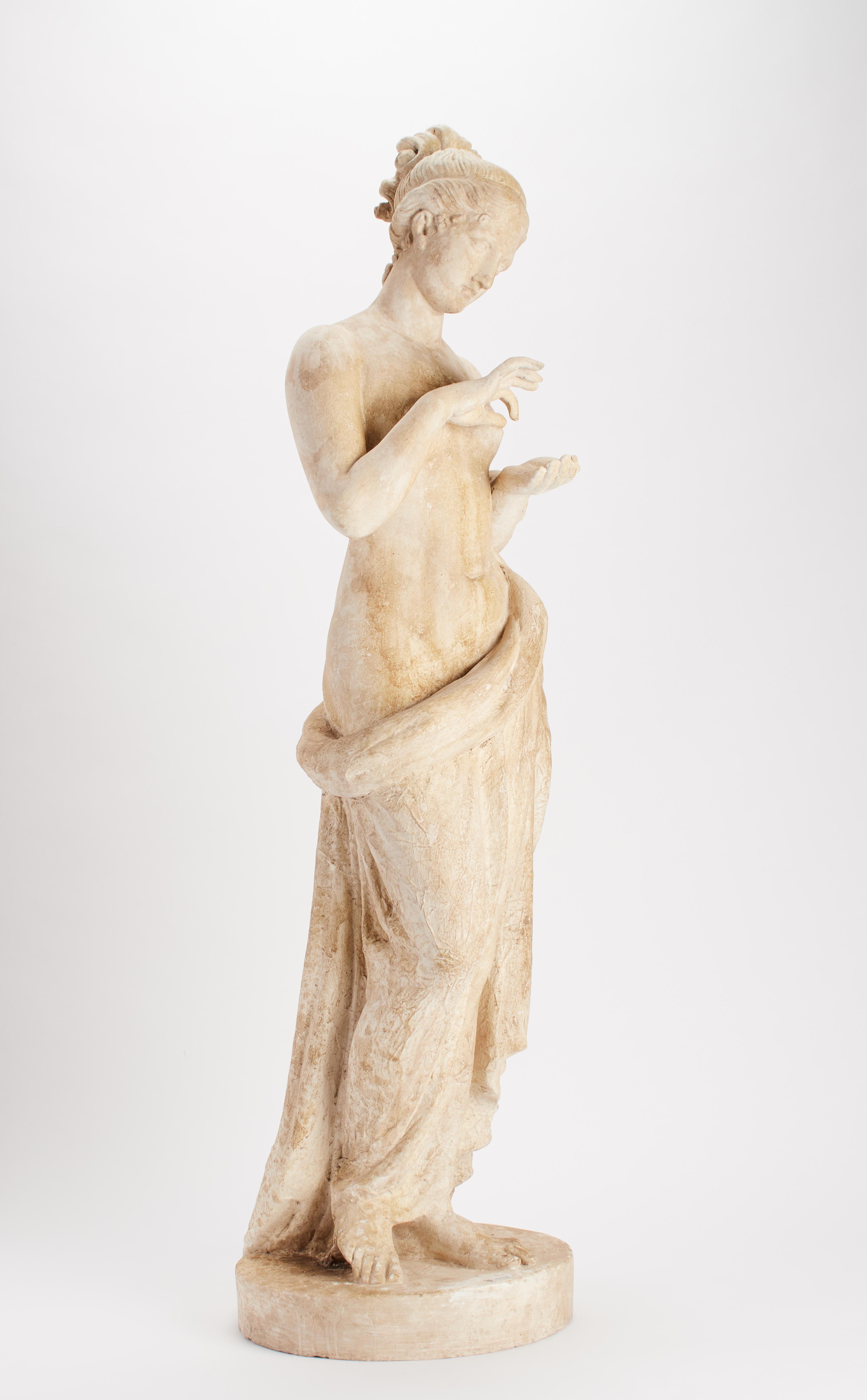 Plaster Academic Cast Depicting a Psyche, Italy, 1880 For Sale