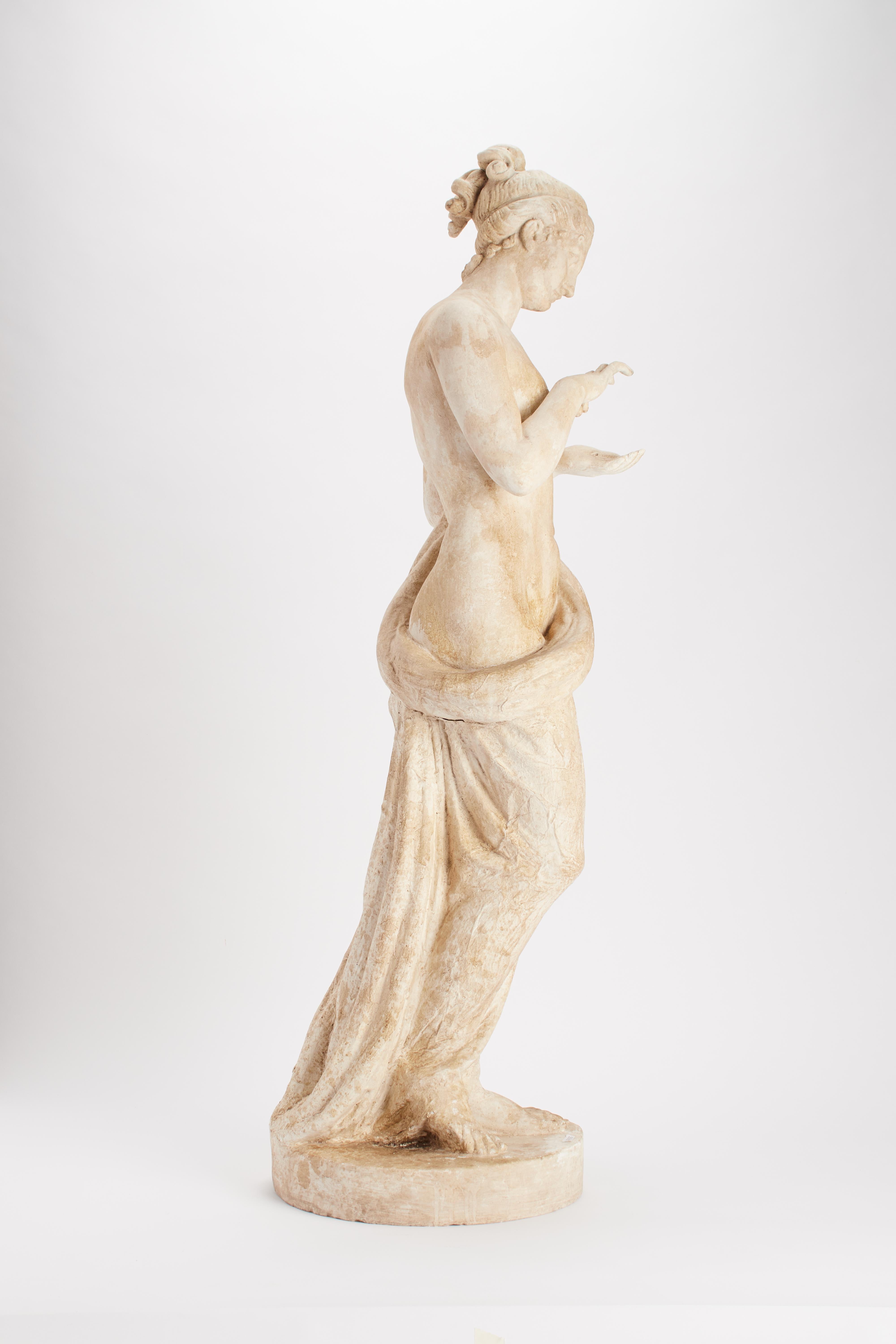 Plaster Academic Cast Depicting a Psyche, Italy, 1890