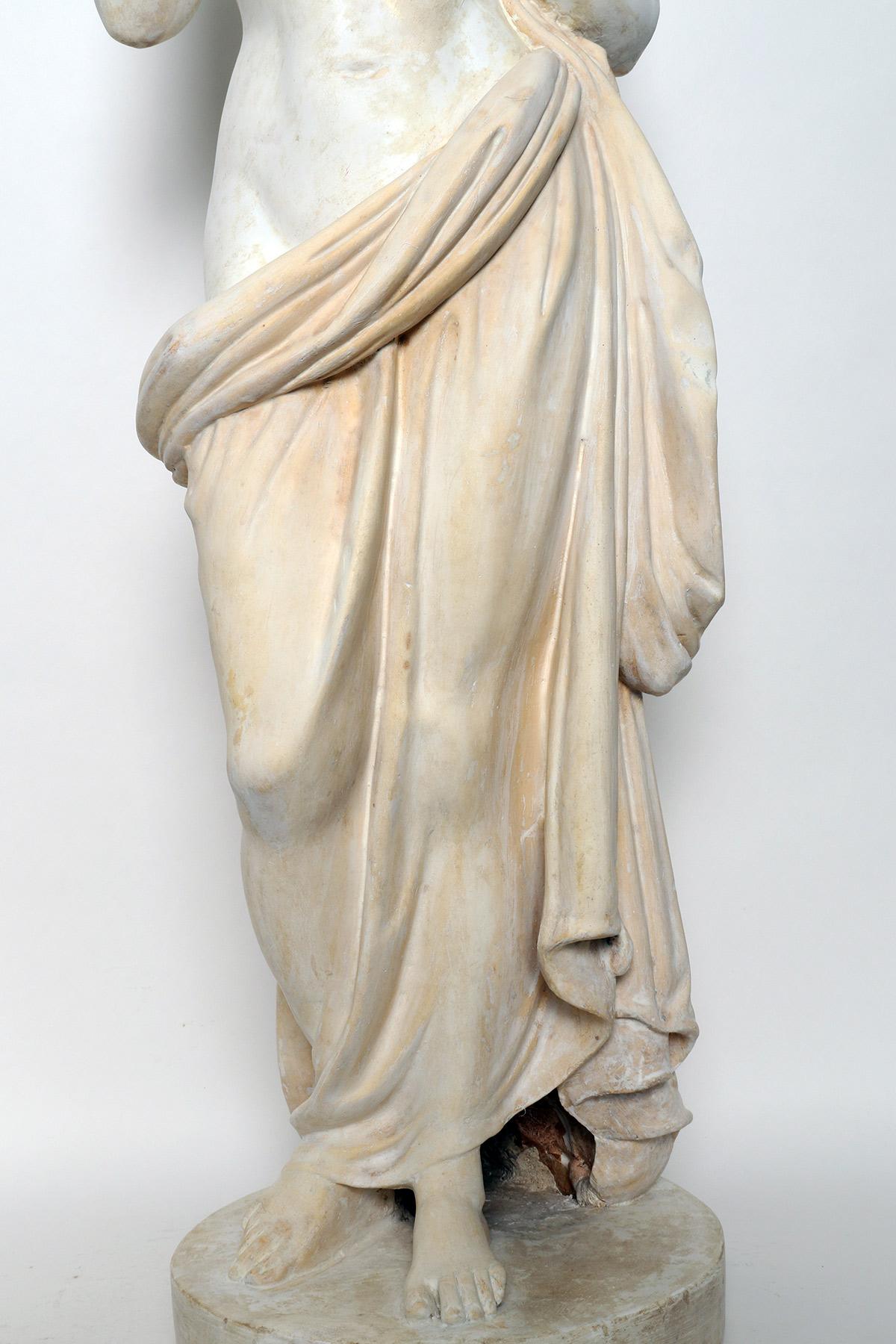 Plaster Academic Cast Depicting a Psyche, Italy 1890 For Sale