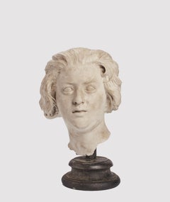 An academic cast depicting Costanza Bonarelli head by Bernini, Italy 1890.