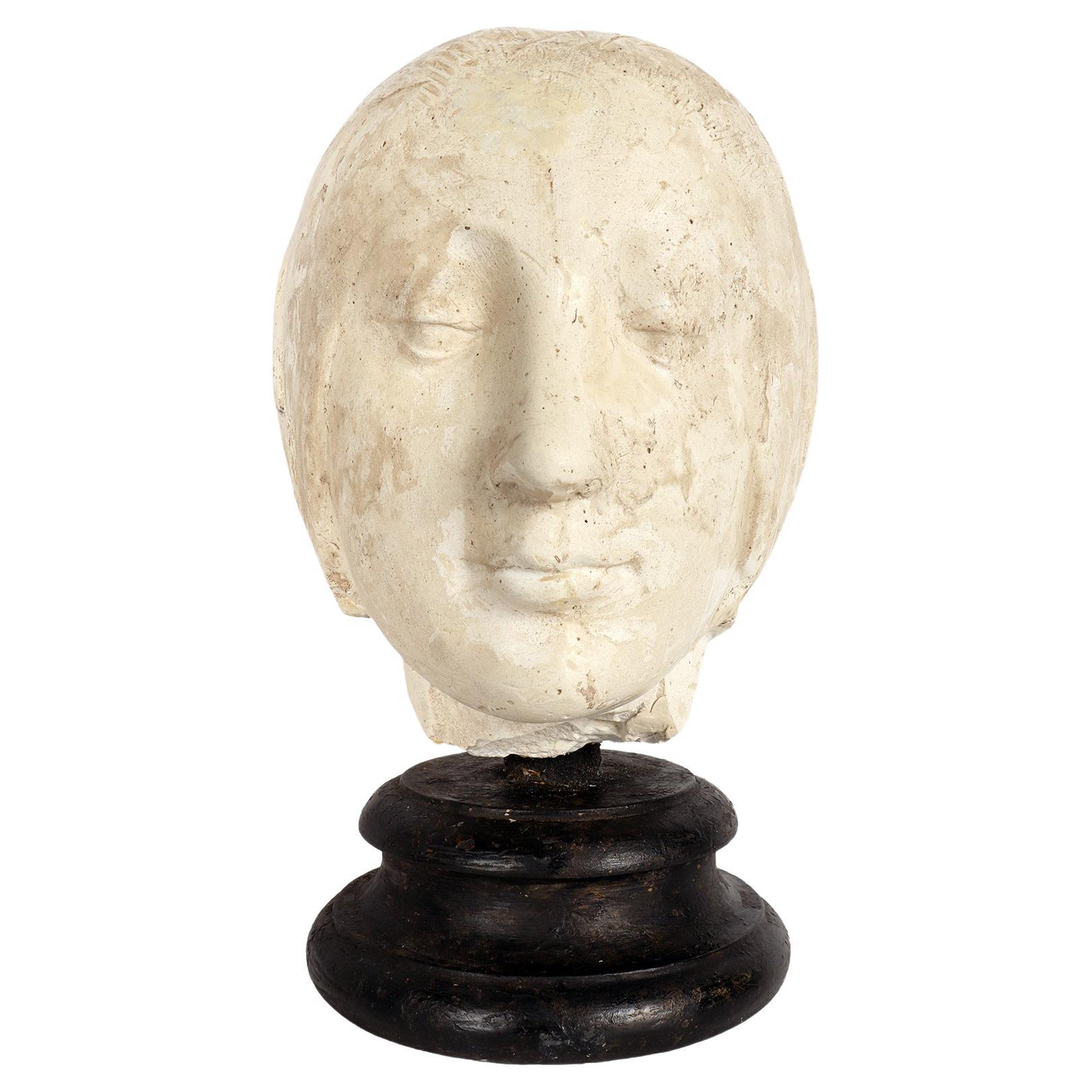 An academic cast depicting Eleonora D’Aragona head, Italy 1890. For Sale