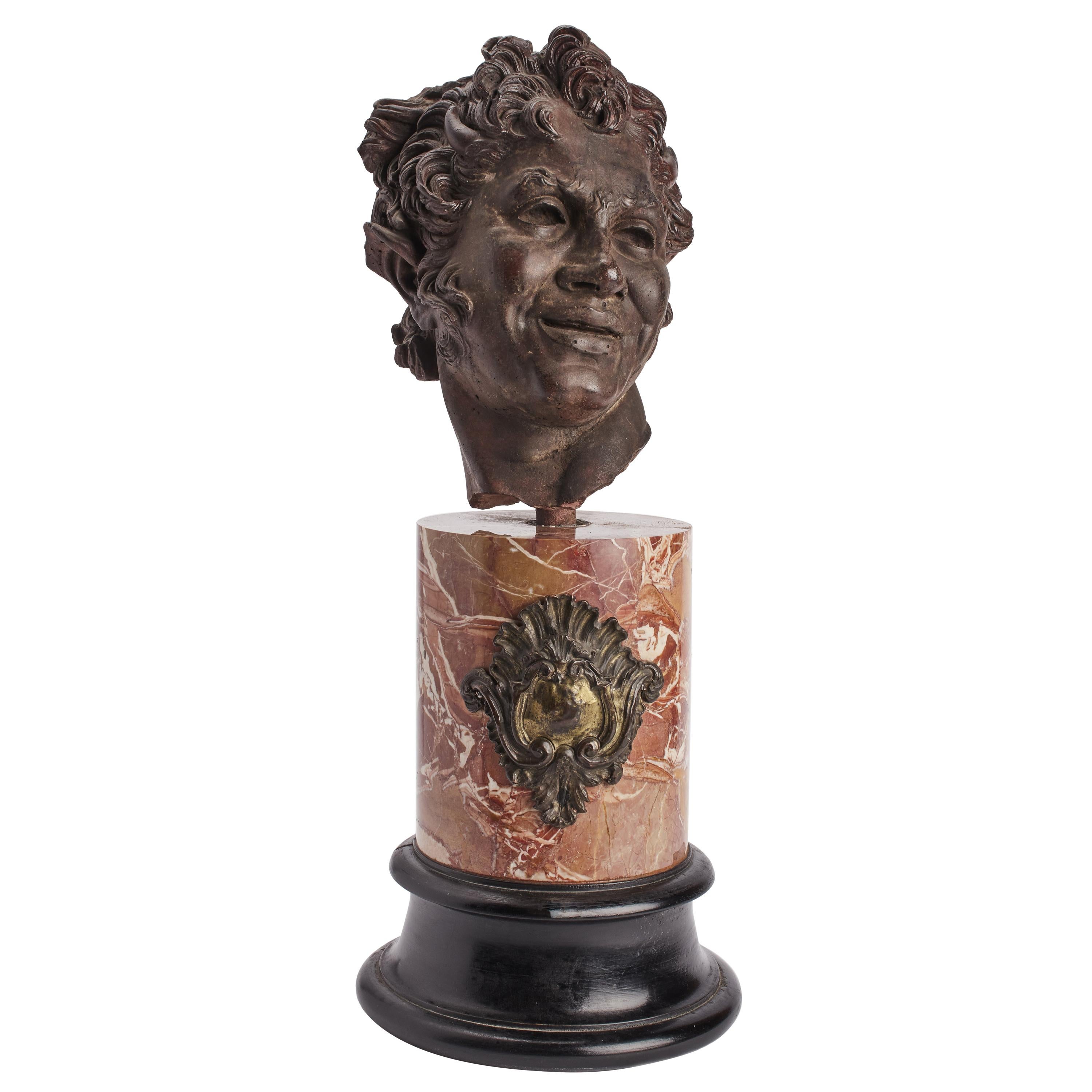 Academic Cast Depicting Furetti Centaur Head, Italy, 1880