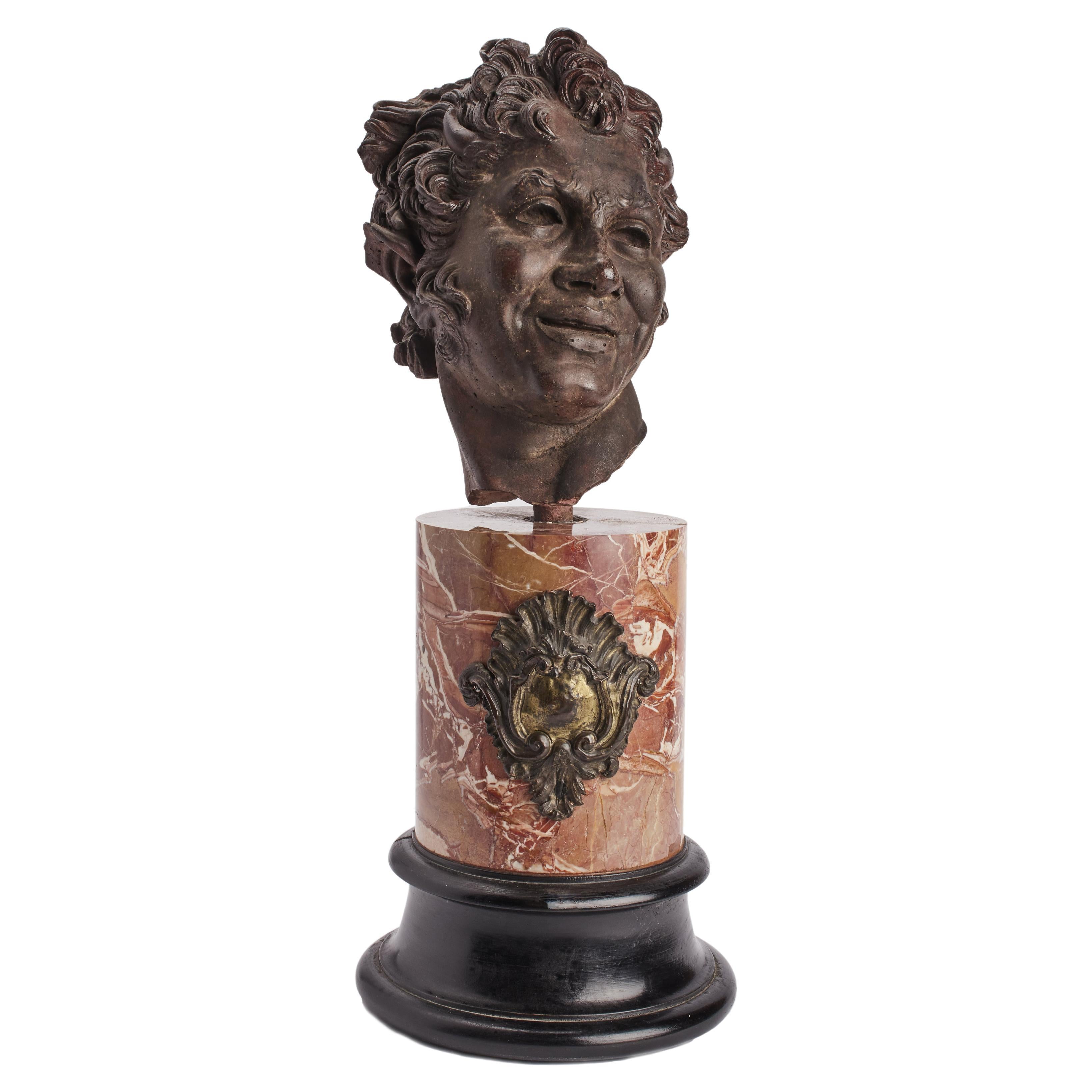 Akademischer gegossener Furietti-Century-Kopf eines Zentauren, Italien 1890 im Angebot