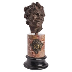 Antique Academic Cast Depicting Furietti Centaur Head, Italy 1890