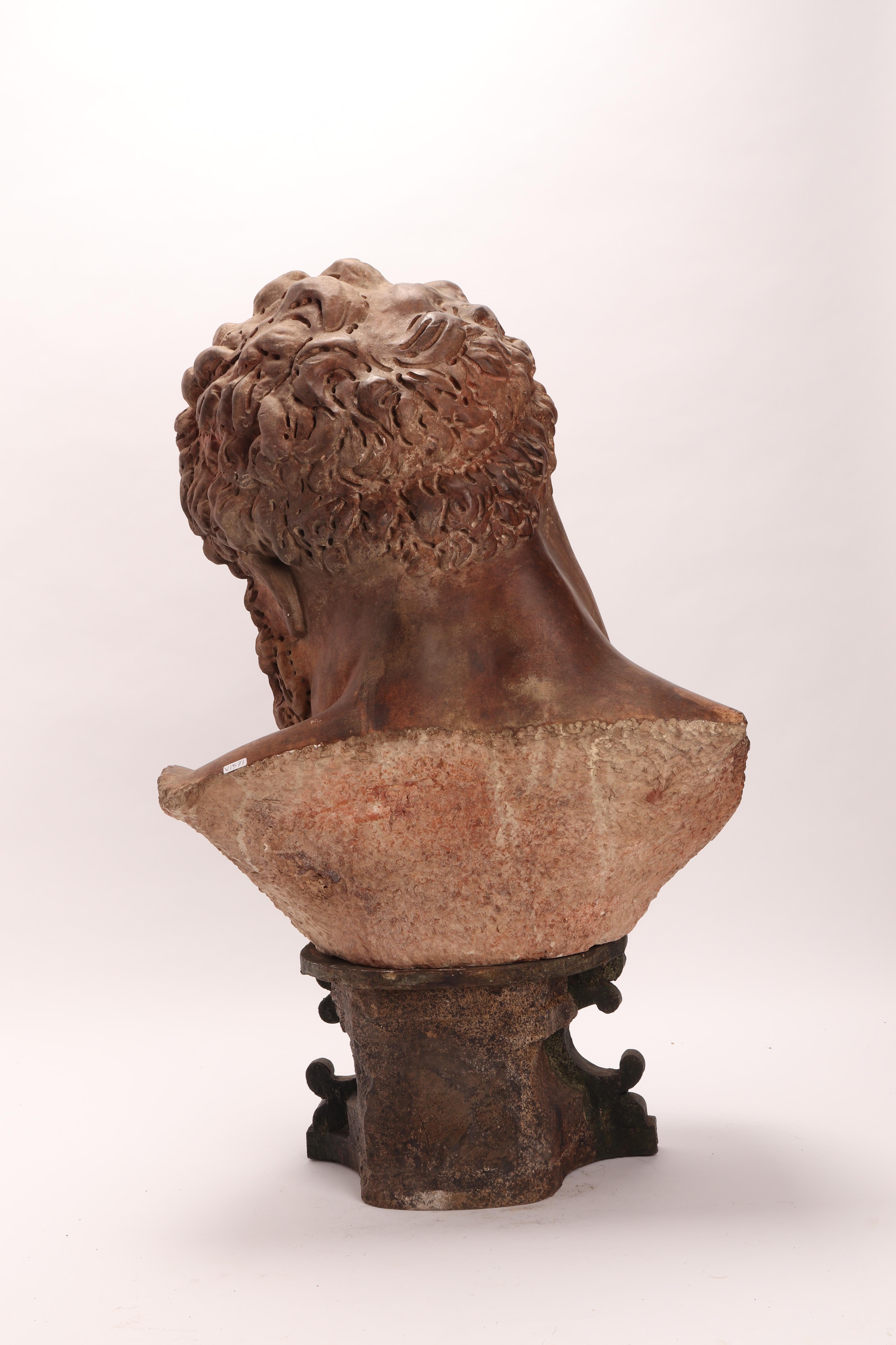 Academic Cast Depicting Hercules Head, Italy, 1880 1