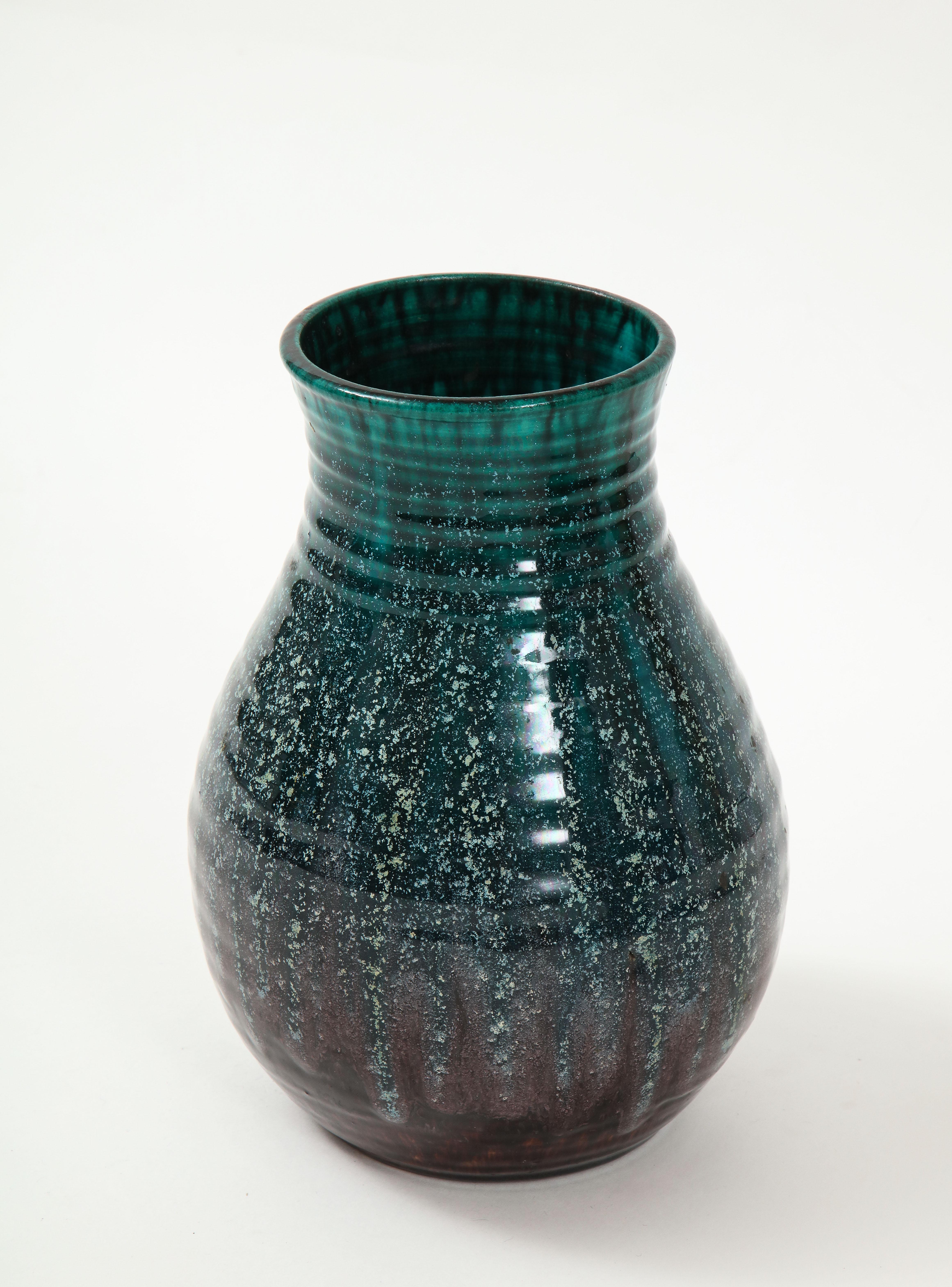 Accolay Pottery Vase In Excellent Condition In New York, NY