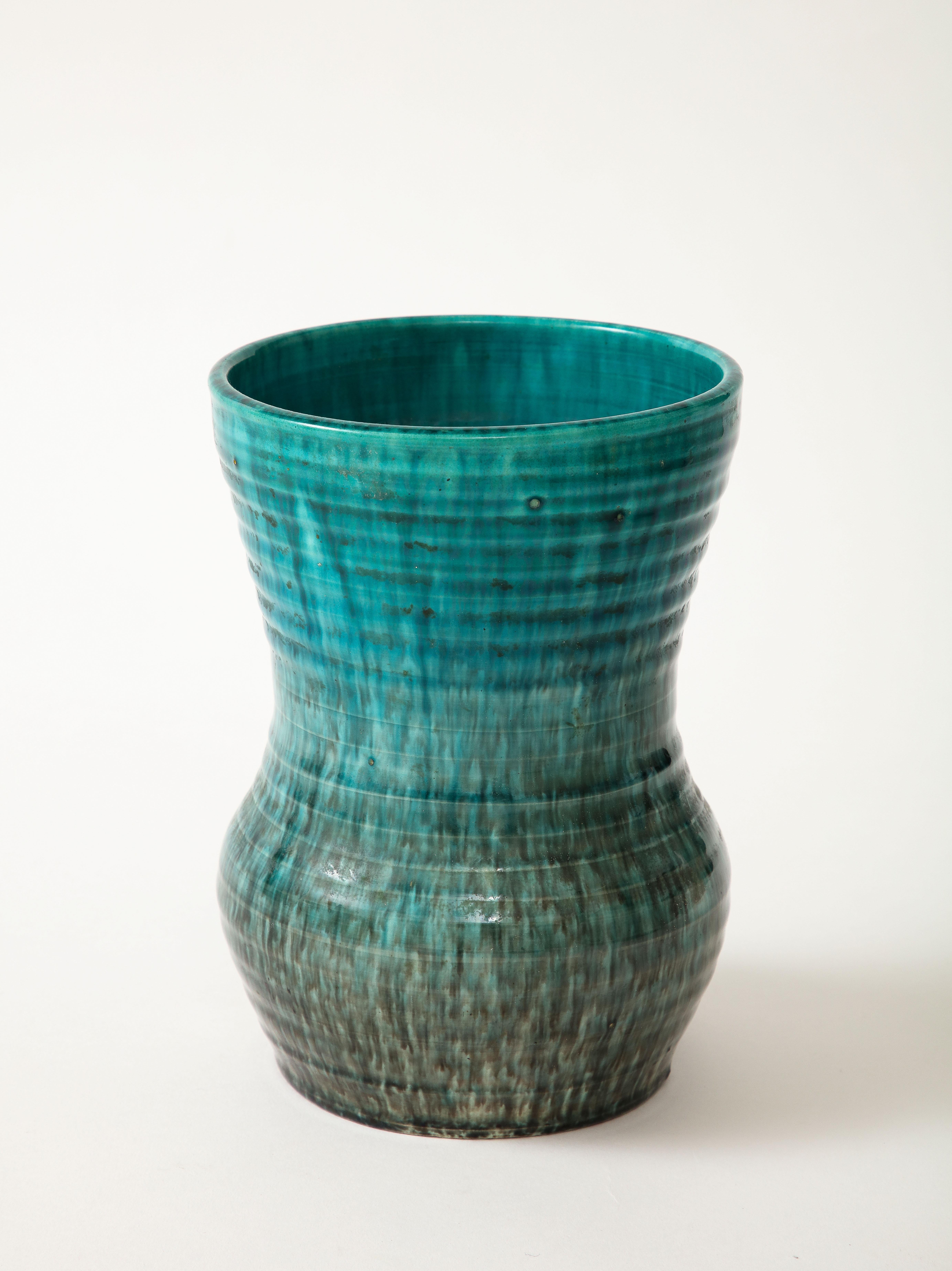 Céramique Vase Accolay Pottery en vente